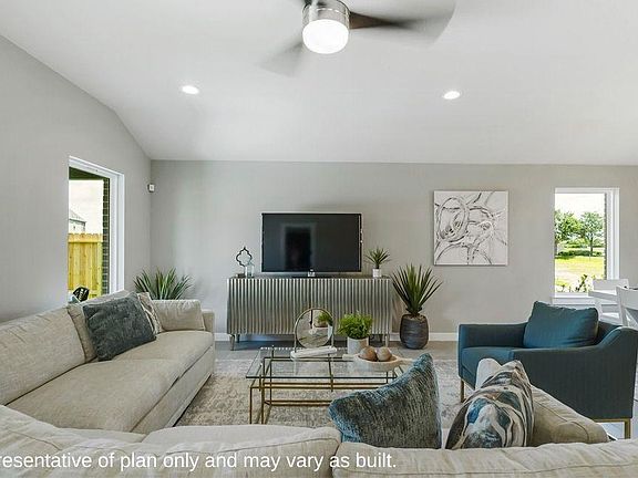 Sample of layout of living area