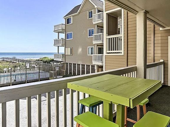 Ocean facing deck