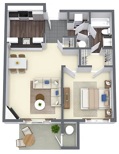 Floor plan Scupper w/ Garage
