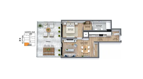 Floor plan 205