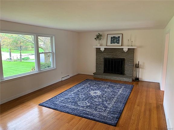 Living Room with Fireplace