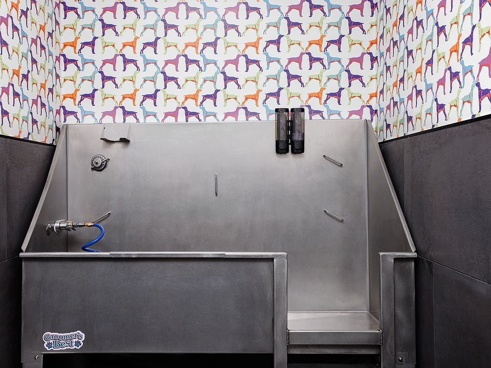 Keep your pup fresh and clean in our convenient dog spa.