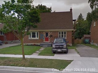 25 Meinzinger Ave #2, Kitchener, ON N2M 3T3