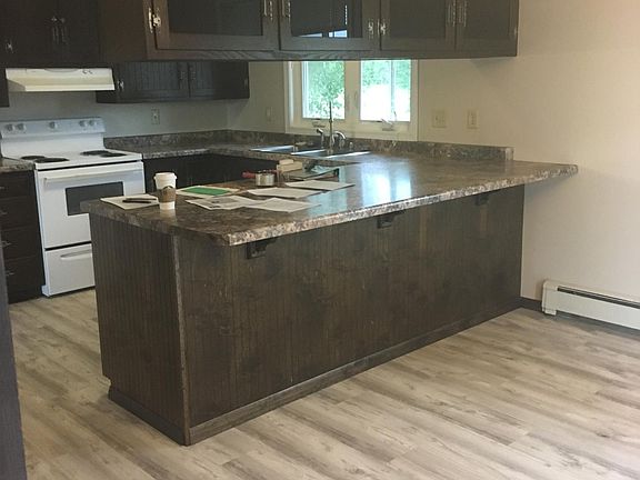 Glass front cabinets