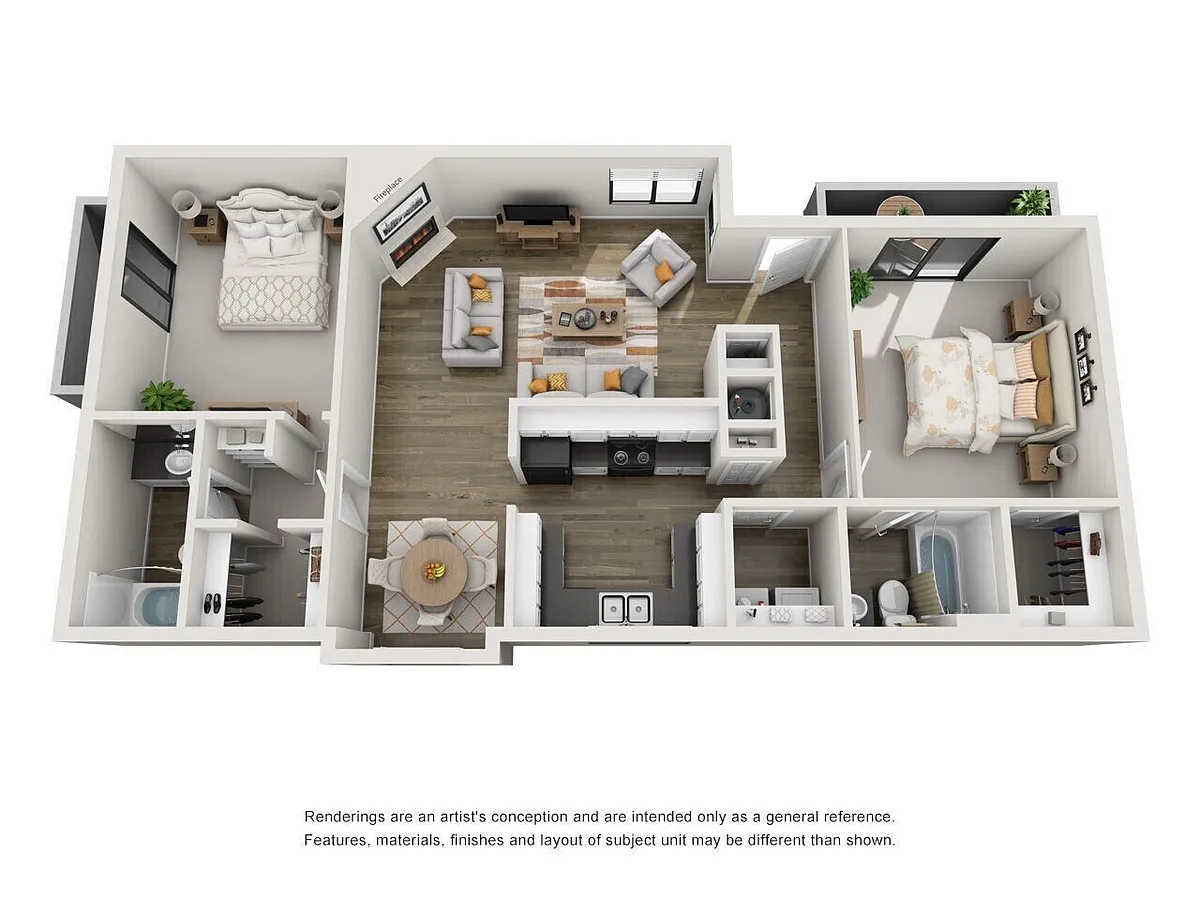 Floor plan Washington