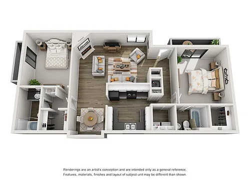 Floor plan Washington