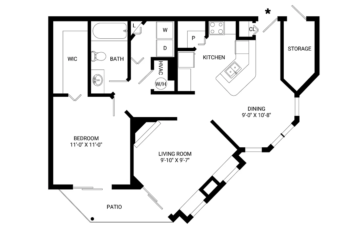 Floor plan Blanca