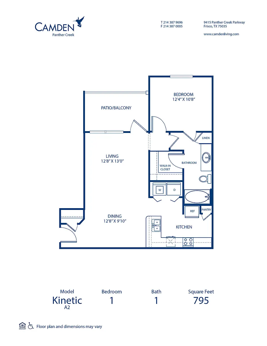 Floor plan Kinetic
