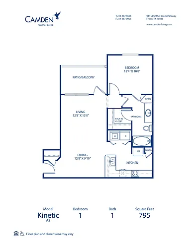 Floor plan Kinetic