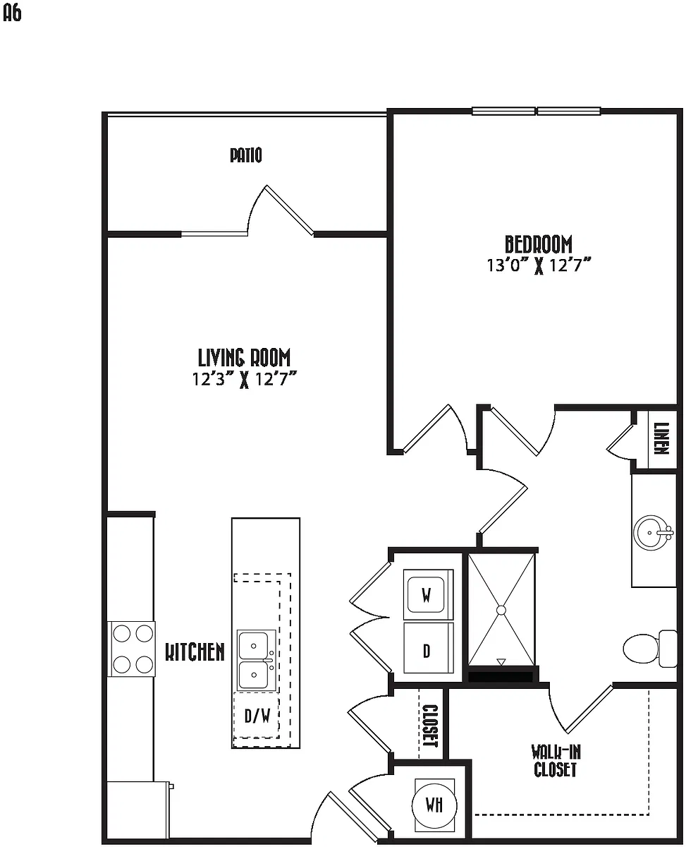 Floor plan A6