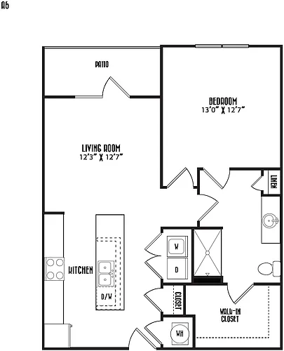 Floor plan A6