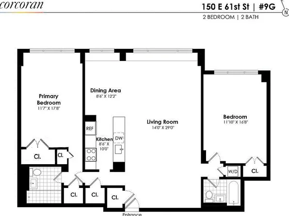 150 E 61st St APT 9G, New York, NY 10065