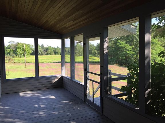 Screened in porch off the back of the kitchen.