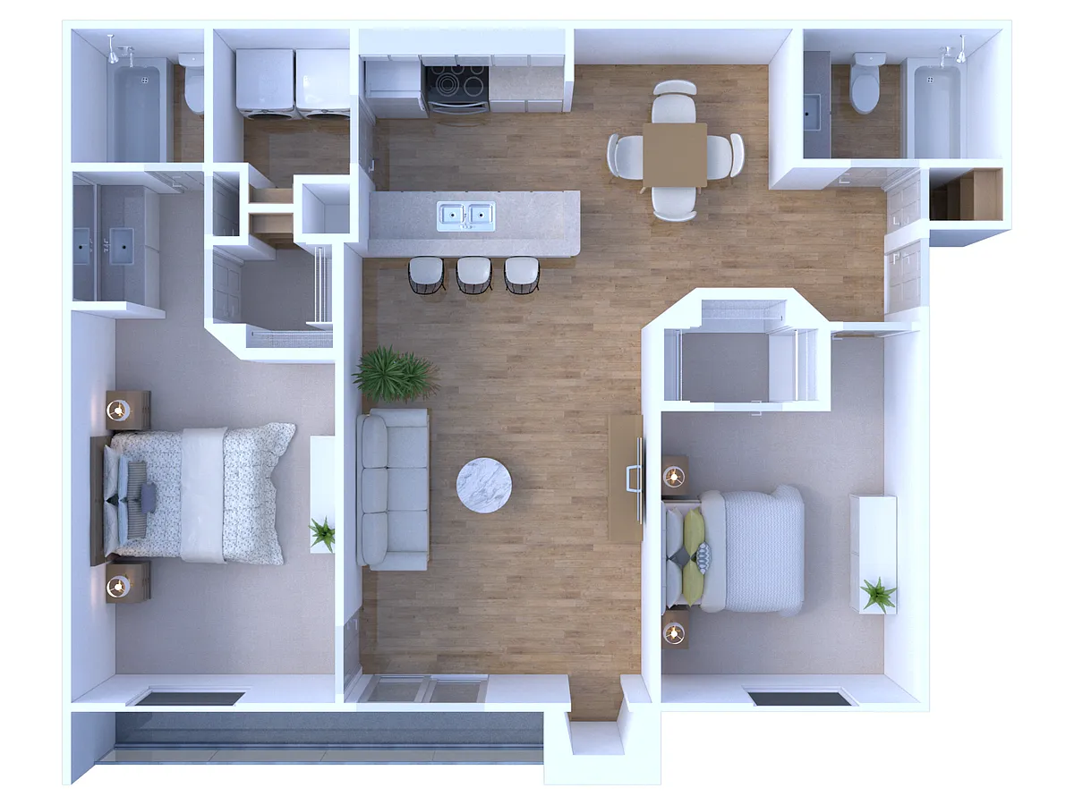 Floor plan B1