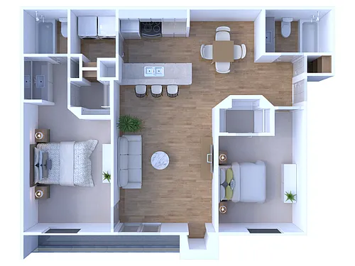 Floor plan B1