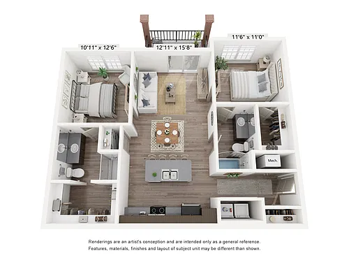 Floor plan Mdwviewlll