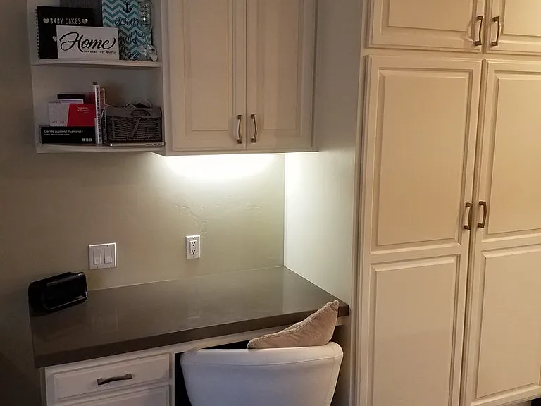 Studio Built-In Desk Workspace