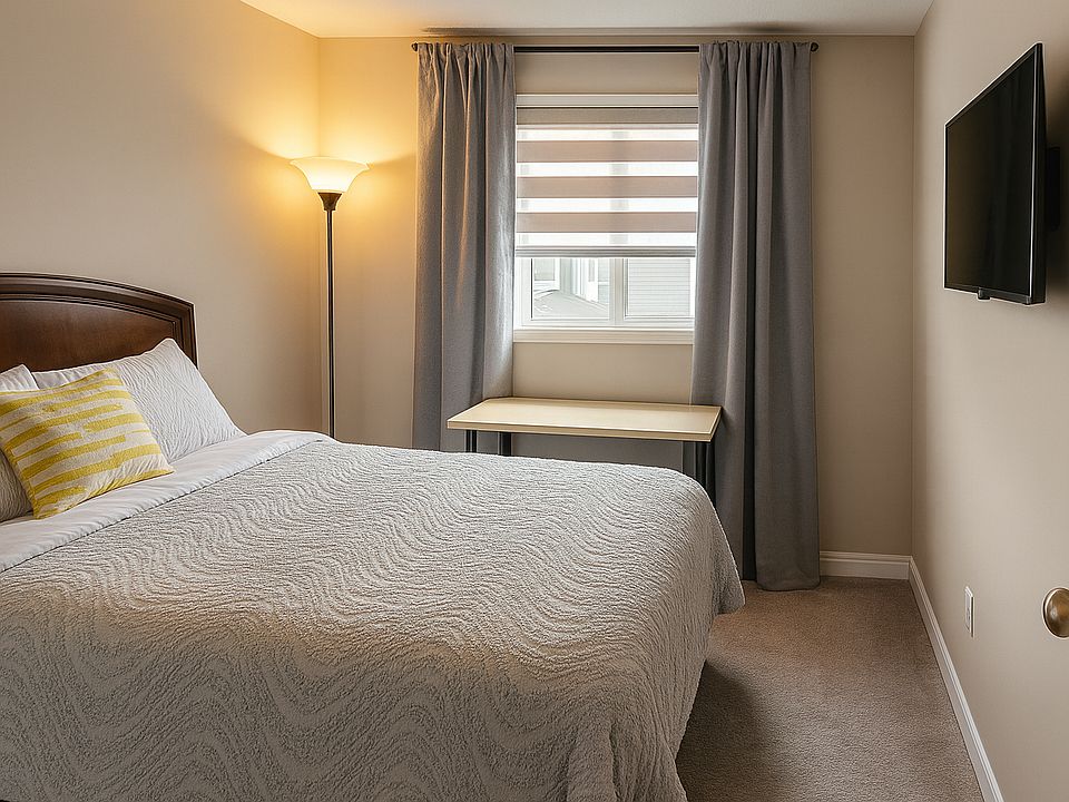 Bedroom A: $980 Private room with Double sized bed