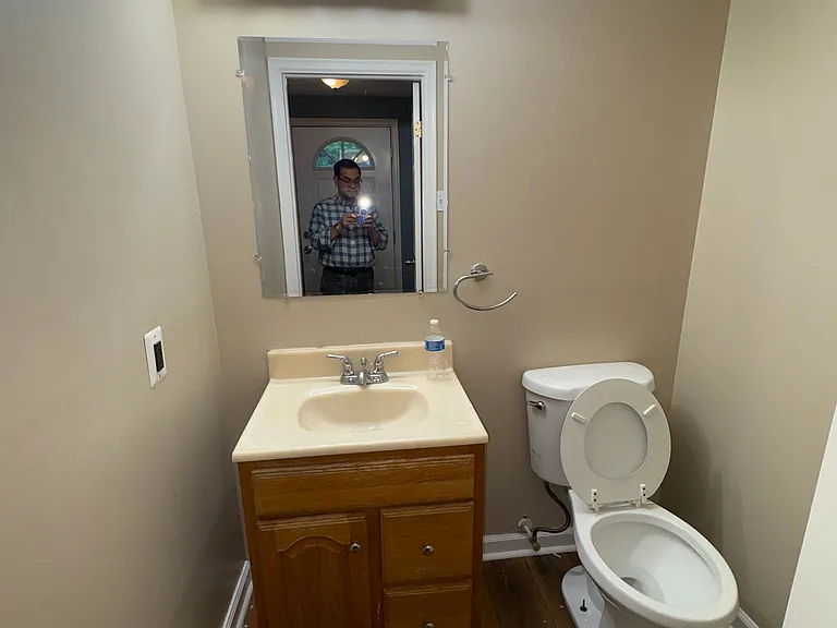 Powder room on main floor
