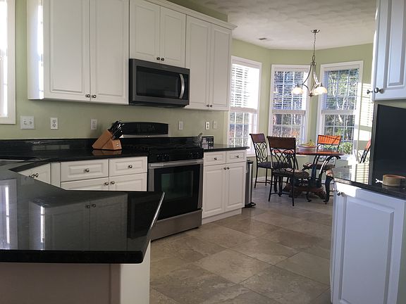 Kitchen with gas range