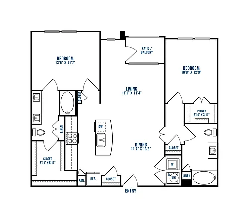 Floor plan B3