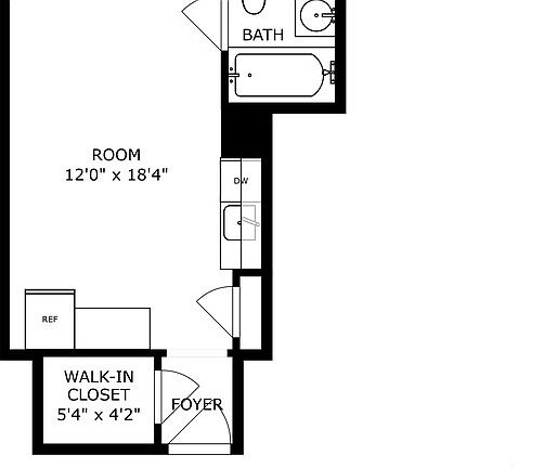 2nd image of 457 W 57th St APT 811