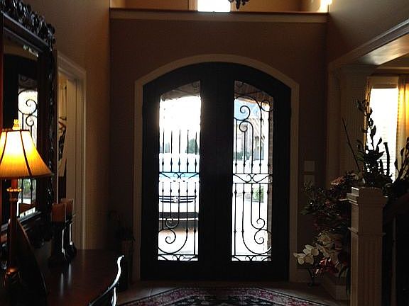 Castle doors, 16 ft ceiling
