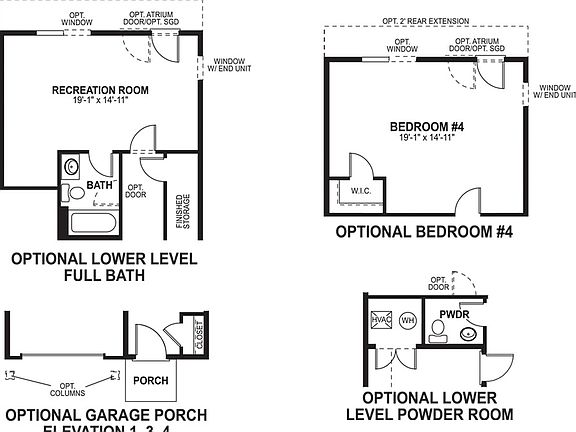 Lower Level Options