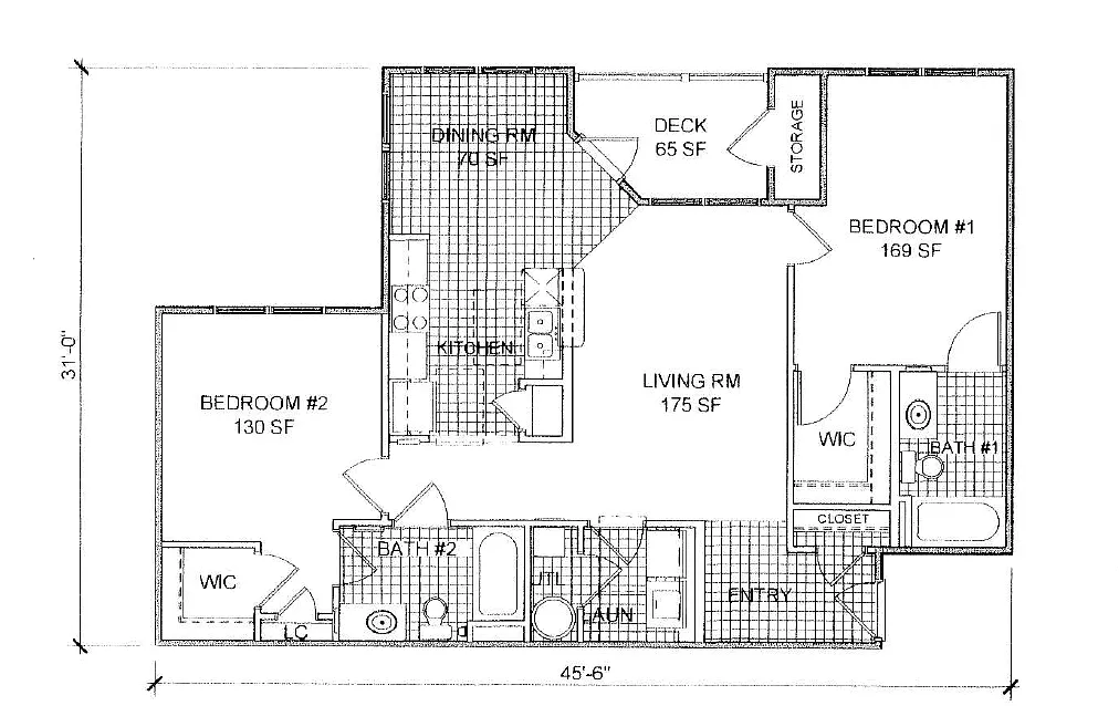 Floor plan Craven
