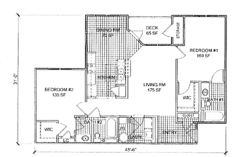 Floor plan Craven