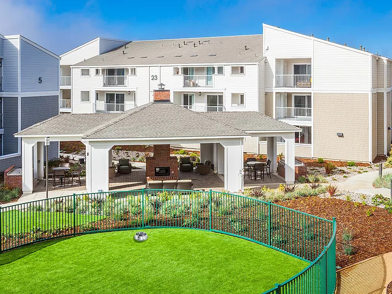 Enjoy our pet-friendly community with a fenced-in dog park