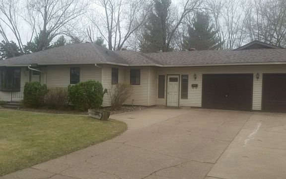 Driveway and front of house