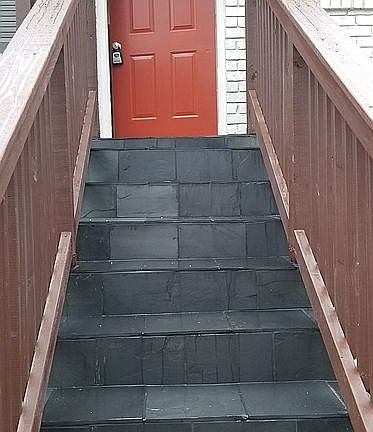New Entry with slate steps!