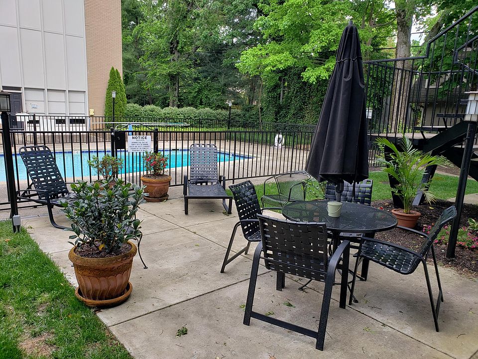 Patio just outside your front door.