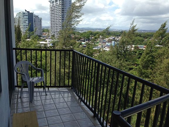 Balcony mountain views