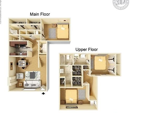 2nd image of 6115 Escondido Dr APT 25A
