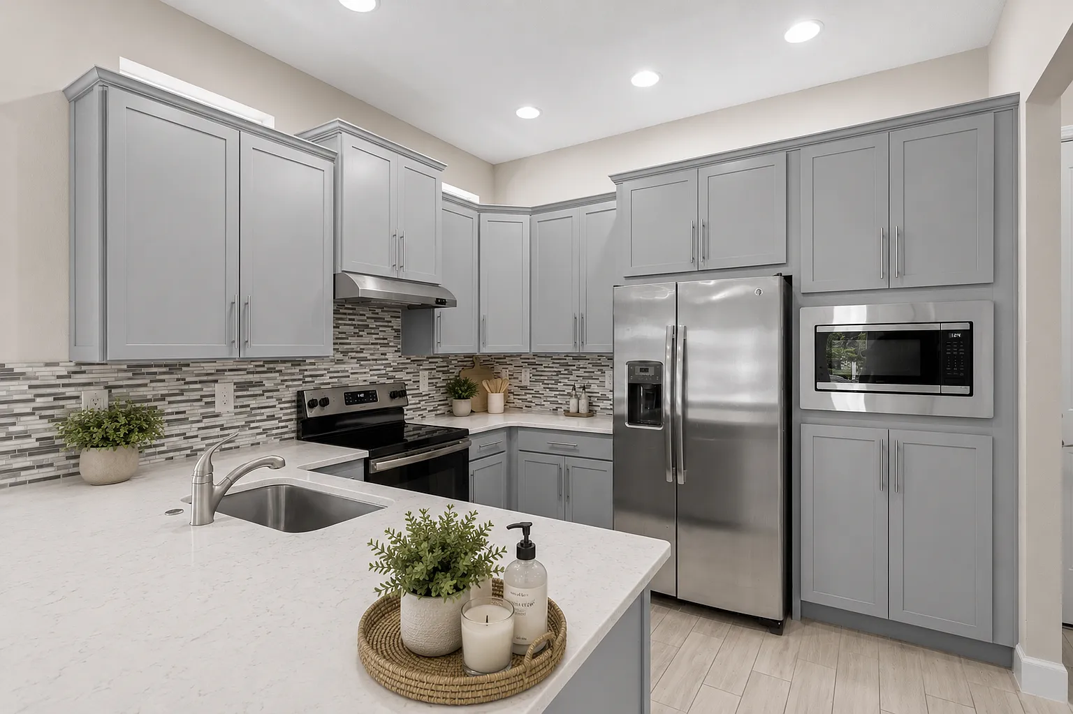 Move In Ready End Unit Townhome in Laureate Park | 3 Bed | Tesla Charger — Photo 2