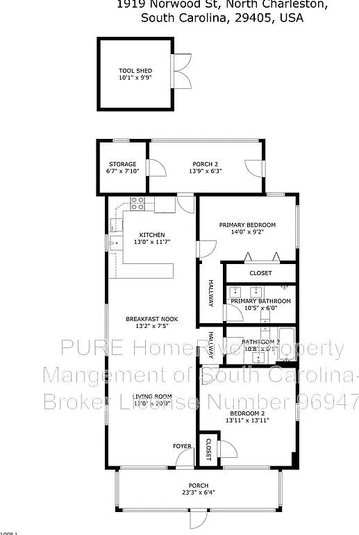 2 bed, 2.0 bath, 1166 sqft, $2,200 — Photo 3