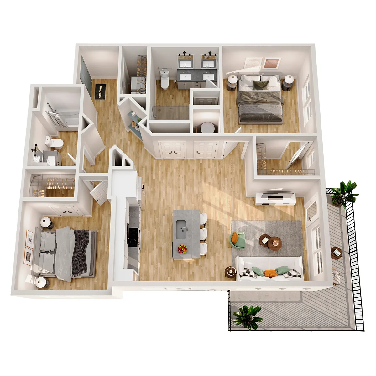 Floor plan Optima III