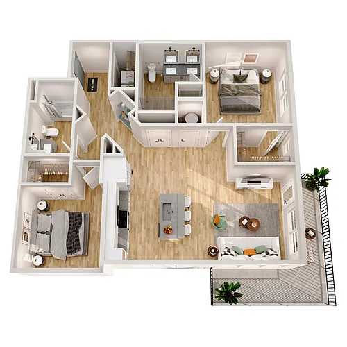 Floor plan Optima III