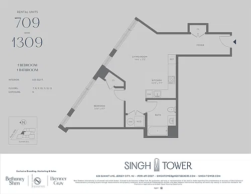Floor plan 909