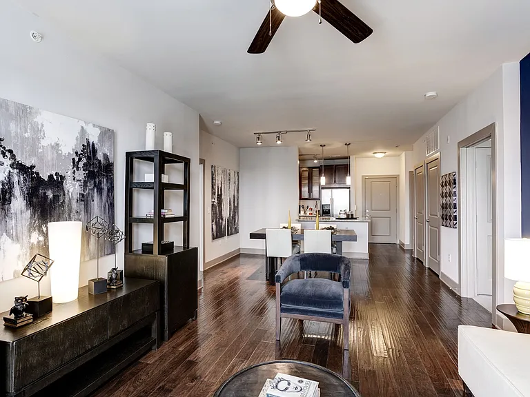 Authentic, Hand-Scraped, Hickory Hardwood Floors