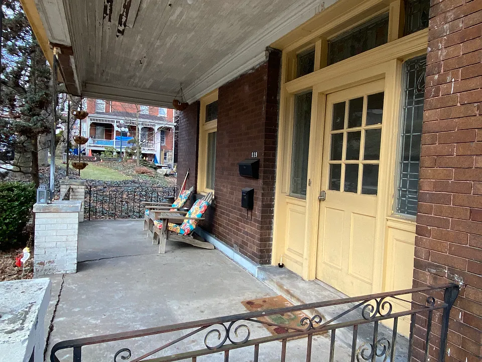 Entry has electronic lock