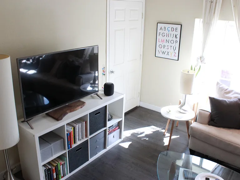 Living Room with entrance to Large Closet