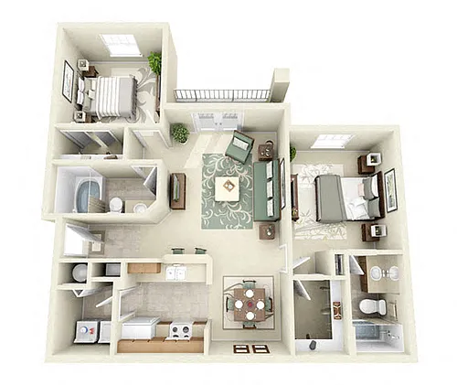 Floor plan Steeplechase