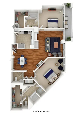 Floor plan B5