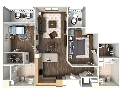 Floor plan B2