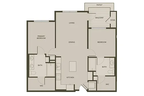 Floor plan B3