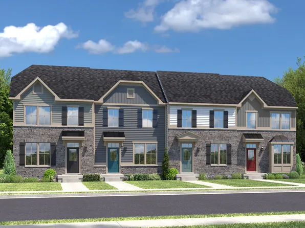 Strauss Main Level Plan, Lake Linganore Westridge Townhomes