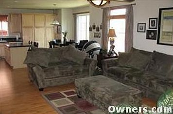 Downstairs Family Room Facing Kitchen